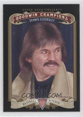 2012 Upper Deck Goodwin Champions - [Base] #127.1 - Dennis Eckersley