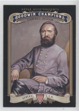 2012 Upper Deck Goodwin Champions - [Base] #166 - Stonewall Jackson