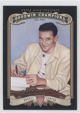 2012 Upper Deck Goodwin Champions - [Base] #191 - Sid Abel