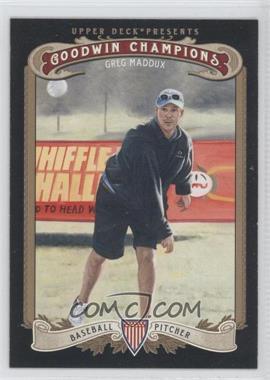 2012 Upper Deck Goodwin Champions - [Base] #22 - Greg Maddux