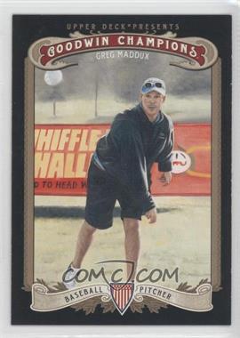 2012 Upper Deck Goodwin Champions - [Base] #22 - Greg Maddux