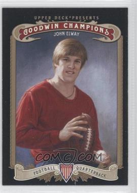 2012 Upper Deck Goodwin Champions - [Base] #35 - John Elway