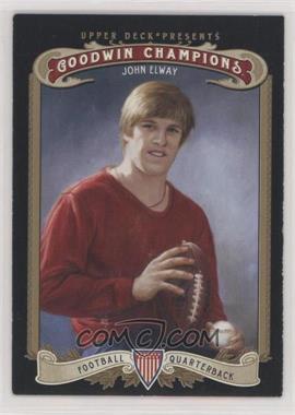 2012 Upper Deck Goodwin Champions - [Base] #35 - John Elway [EX to NM]