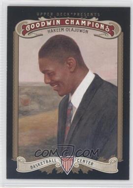 2012 Upper Deck Goodwin Champions - [Base] #4.1 - Hakeem Olajuwon