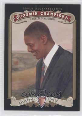 2012 Upper Deck Goodwin Champions - [Base] #4.1 - Hakeem Olajuwon