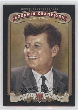 2012 Upper Deck Goodwin Champions - [Base] #72.1 - John F. Kennedy [EX to NM]