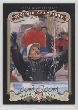 2012 Upper Deck Goodwin Champions - [Base] #75 - Jack Morris