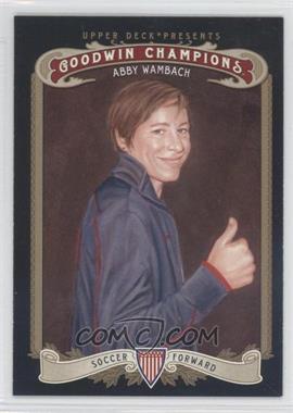 2012 Upper Deck Goodwin Champions - [Base] #79 - Abby Wambach