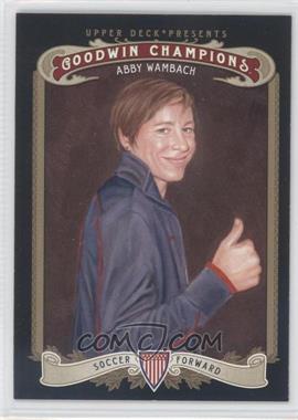 2012 Upper Deck Goodwin Champions - [Base] #79 - Abby Wambach