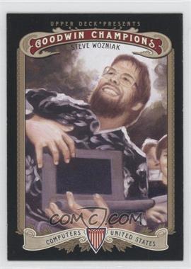 2012 Upper Deck Goodwin Champions - [Base] #8.1 - Steve Wozniak