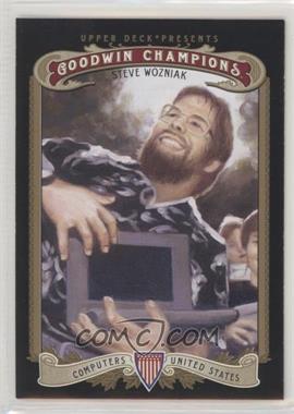 2012 Upper Deck Goodwin Champions - [Base] #8.1 - Steve Wozniak