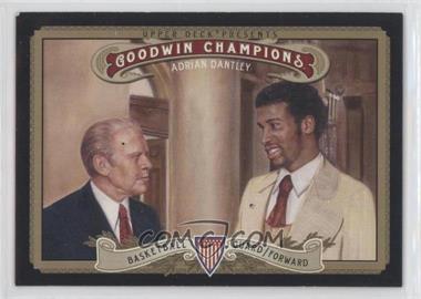 2012 Upper Deck Goodwin Champions - [Base] #94.2 - Horizontal Variation - Adrian Dantley (with Gerald Ford)