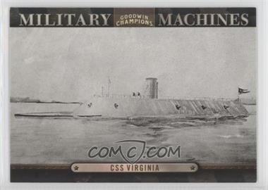 2012 Upper Deck Goodwin Champions - Military Machines #MM 2 - CSS Virginia