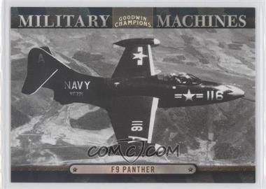 2012 Upper Deck Goodwin Champions - Military Machines #MM 21 - F9 Panther