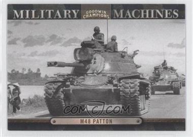 2012 Upper Deck Goodwin Champions - Military Machines #MM 25 - M48 Patton