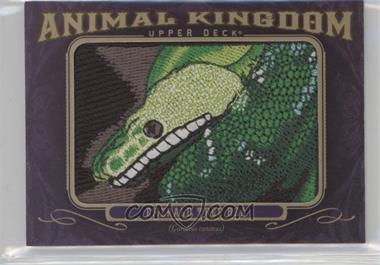 2012 Upper Deck Goodwin Champions - Multi-Year Issue Animal Kingdom Manufactured Patches #AK-111 - Emerald Tree Boa