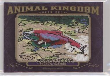 2012 Upper Deck Goodwin Champions - Multi-Year Issue Animal Kingdom Manufactured Patches #AK-125 - Sockeye Salmon