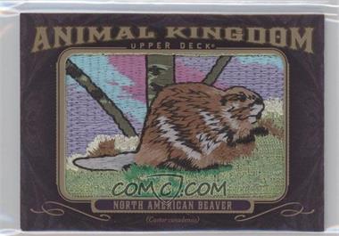 2012 Upper Deck Goodwin Champions - Multi-Year Issue Animal Kingdom Manufactured Patches #AK-129 - North American Beaver