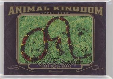 2012 Upper Deck Goodwin Champions - Multi-Year Issue Animal Kingdom Manufactured Patches #AK-130 - Texas Coral Snake