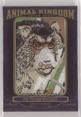 2012 Upper Deck Goodwin Champions - Multi-Year Issue Animal Kingdom Manufactured Patches #AK-164 - Pig-Tailed Macaque