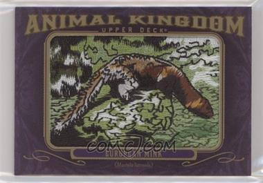 2012 Upper Deck Goodwin Champions - Multi-Year Issue Animal Kingdom Manufactured Patches #AK-176 - European Mink