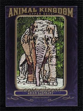 2012 Upper Deck Goodwin Champions - Multi-Year Issue Animal Kingdom Manufactured Patches #AK-181 - Asian Elephant