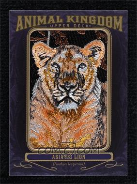 2012 Upper Deck Goodwin Champions - Multi-Year Issue Animal Kingdom Manufactured Patches #AK-182 - Asiatic Lion