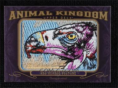 2012 Upper Deck Goodwin Champions - Multi-Year Issue Animal Kingdom Manufactured Patches #AK-190 - Red Headed Vulture