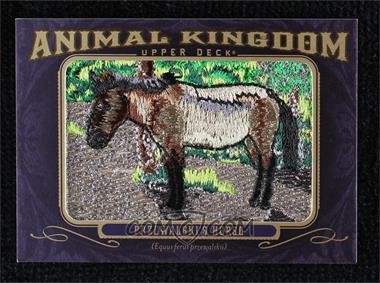2012 Upper Deck Goodwin Champions - Multi-Year Issue Animal Kingdom Manufactured Patches #AK-191 - Przewalski's Horse
