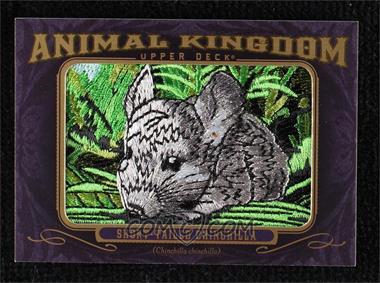 2012 Upper Deck Goodwin Champions - Multi-Year Issue Animal Kingdom Manufactured Patches #AK-197 - Short-tailed Chinchilla