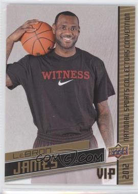 2012 Upper Deck National Convention - VIP #VIP-3 - Lebron James