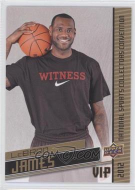 2012 Upper Deck National Convention - VIP #VIP-3 - Lebron James