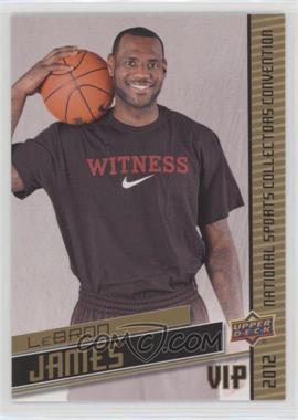 2012 Upper Deck National Convention - VIP #VIP-3 - Lebron James