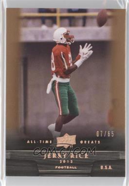 2012 Upper Deck UD All-Time Greats - [Base] - Bronze #23 - Jerry Rice /65