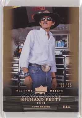 2012 Upper Deck UD All-Time Greats - [Base] - Bronze #55 - Richard Petty /65 [EX to NM]