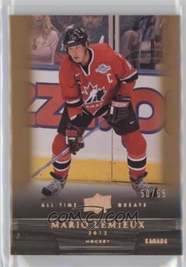 2012 Upper Deck UD All-Time Greats - [Base] - Bronze #81 - Mario Lemieux /65