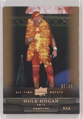 2012 Upper Deck UD All-Time Greats - [Base] - Bronze #87 - Hulk Hogan /65 [EX to NM]