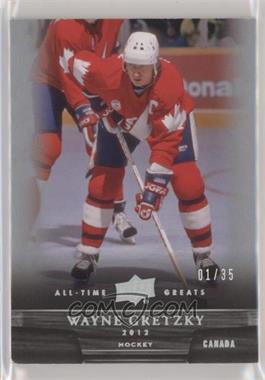 2012 Upper Deck UD All-Time Greats - [Base] - Silver Spectrum #74 - Wayne Gretzky /35