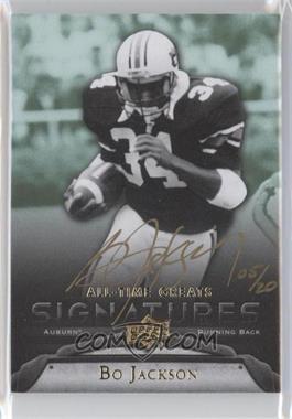 2012 Upper Deck UD All-Time Greats - Signatures #GA-BJ3 - Bo Jackson /20
