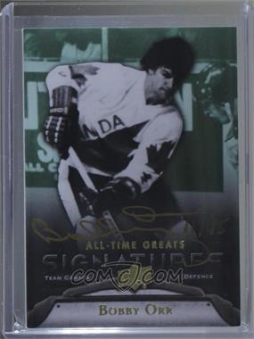 2012 Upper Deck UD All-Time Greats - Signatures #GA-BO1 - Bobby Orr /45 [Noted]