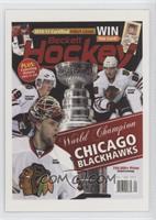 World Champion Chicago Blackhawks (Jonathan Toews, Patrick Kane, Antti Niemi)