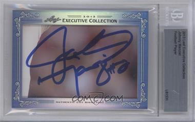 2013 Leaf Executive Collection Cut Signatures - [Base] #_JOMA - Johnny Manziel [BGS Authentic]