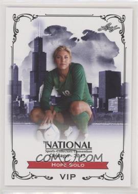 2013 Leaf National Convention - [Base] #N-HS1 - Hope Solo