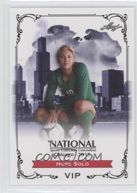 2013 Leaf National Convention - [Base] #N-HS1 - Hope Solo