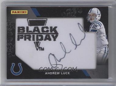 2013 Panini Black Friday - Manufactured Patch Autographs #AL - Andrew Luck