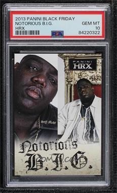 2013 Panini Black Friday - Platinum League HRX #_NOBI - Notorious B.I.G. [PSA 10 GEM MT]