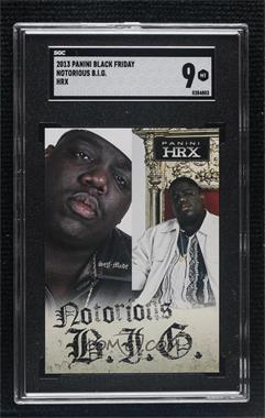 2013 Panini Black Friday - Platinum League HRX #_NOBI - Notorious B.I.G. [SGC 9 MINT]