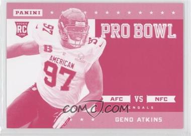 2013 Panini Father's Day - Pro Bowl Materials - Progressions Magenta #_GEAT - Geno Atkins