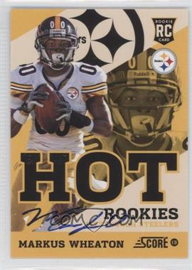 2013 Panini Father's Day - Score Hot Rookies Autographs #16 - Markus Wheaton /86