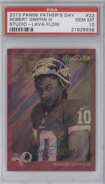 2013 Panini Father's Day - Studio - Lava Flow #22 - Robert Griffin III [PSA 10 GEM MT]